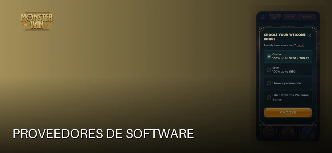 Proveedores de software