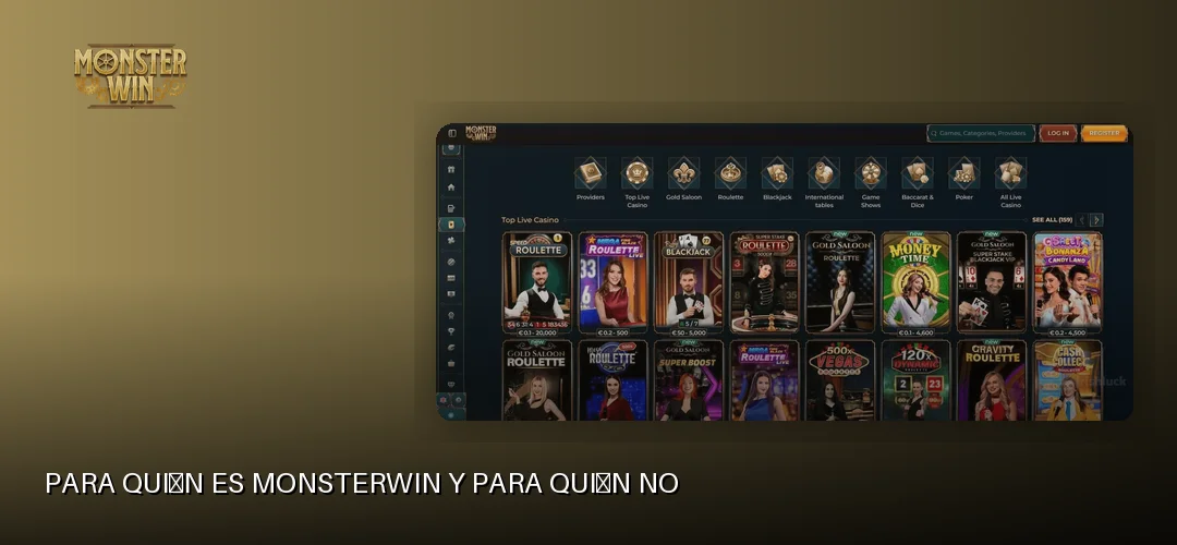 Para quién es MonsterWin y para quién no